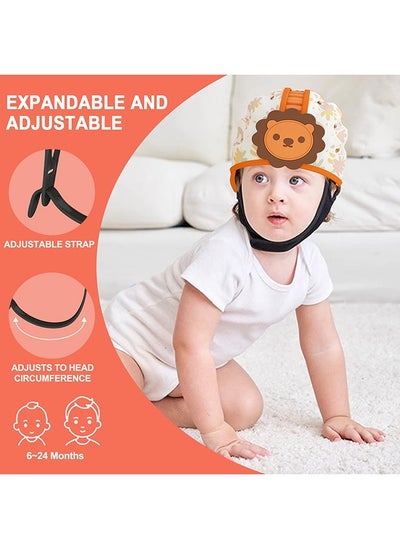 Buy Baby Helmet for Crawling Walking Baby Head Protector Head Protection for Infant Baby Soft Cushion Safety Toddler Headguard 1-2 Years Old 6-12 Months in Saudi Arabia