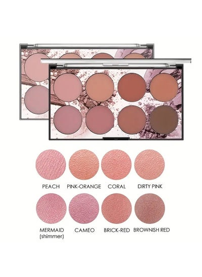 Buy 8 Color Sunset Blush Palette in UAE