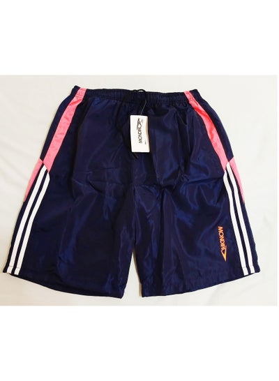 Buy Men's shorts waterproof blue with pink color in Egypt