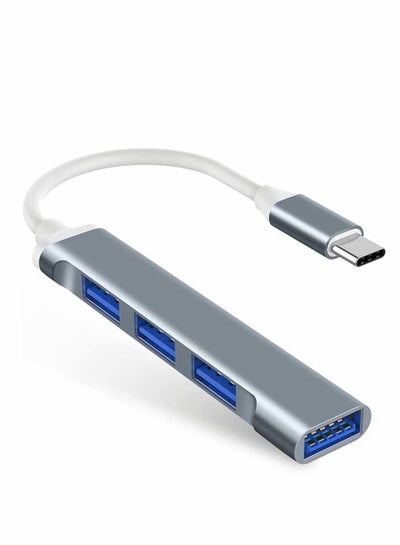 Buy USB C Hub, 4-Port USB C adapter with 3.0 and 2.0 port USB Extender Splitter for Mac Pro/mini, for Surface Pro, Desktop Computer PC, Notebook PC, Mobile HDD, etc. Extension, Type-C Docking Station in Saudi Arabia