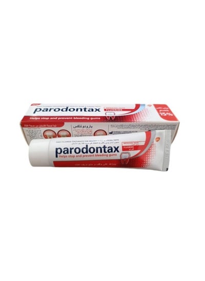 اشتري Parodontax Fluoride Toothpaste to Stop Bleeding Gums 50ml في مصر