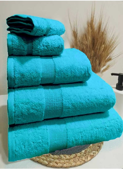 اشتري Thick cotton plain towel, model R12, 100% cotton . في مصر