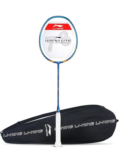 اشتري Wind Lite 700 Badminton Racket - Navy/Red في الامارات