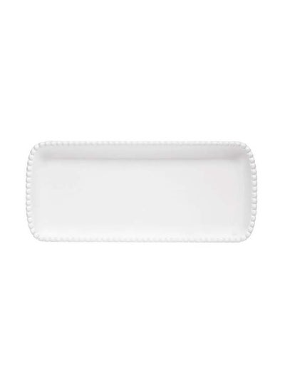 Buy Tiffany Porcelain Serving Platter White in UAE