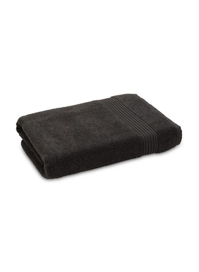 Buy Just Home Bath Sheet, Charcoal - 350 GSM, 90x150 cm in UAE