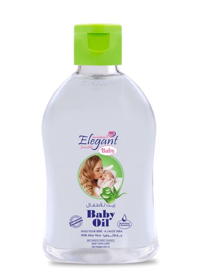 Buy Baby Oil Aloe Vera With Advanced Formula 200ml in UAE