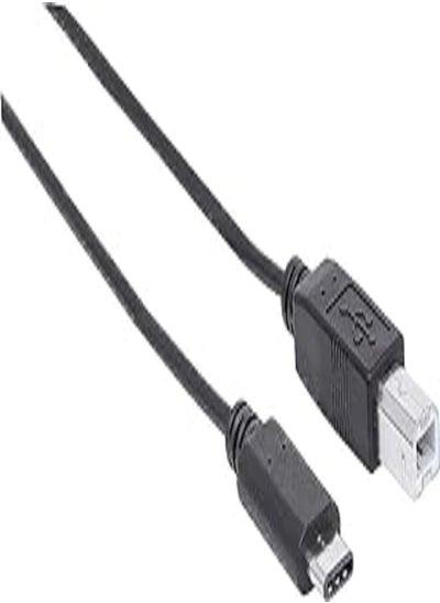 Buy Manhattan Hi-Speed Printer Type-C Male to Type-B Male Cable Printer - 2M(6ft.) - 354950 - Black in Egypt