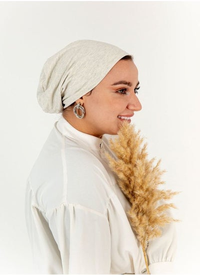 Buy Cotton Bonnet Cap Women's - Off-White Color in Egypt