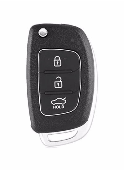 Buy Folding Smart Car Key, 3 Buttons Keyless Entry Remote Case, Replacement Remote Car Key key Shell Repair for Mistra Hyundai HB20 SANTA FE IX35 IX45 Key Cover Case in Saudi Arabia