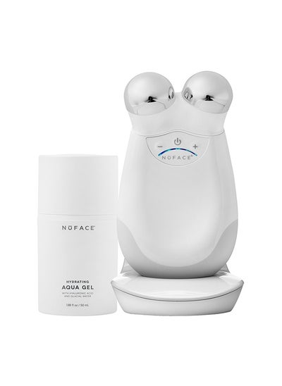 Buy NUFACE Trinity Pro Facial Toning Device includes 2oz/59 ml Gel Primer - White in UAE