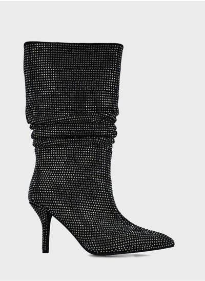 Buy Mid Heel Knee Boots in Saudi Arabia