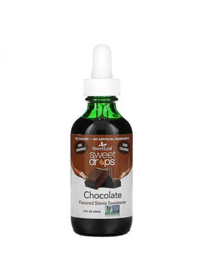 Buy Wisdom Natural, SweetLeaf, Sweet Drops Stevia Sweetener, Chocolate, 2 fl oz (60 ml) in UAE