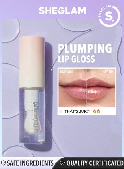 Buy SHEGLAM Hot Goss Plumping Lip Gloss-That'S Juicy!  6.8ML in UAE
