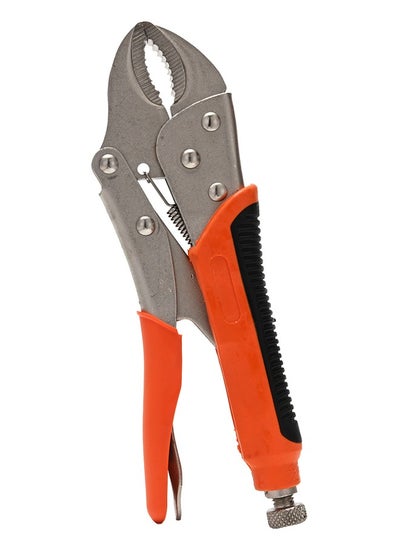 Buy Vise Pliers with Orange and Black Handle - 10inch in Saudi Arabia