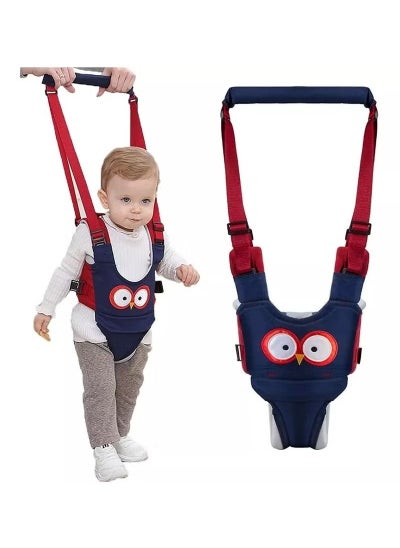 Buy Baby Walker Harness, Baby Walking Assistant Helper Kid Toddler Safe Walking Breathable Safety Belt for Children, Infant, Gift for Baby Shower, Adjustable (Blue) in UAE