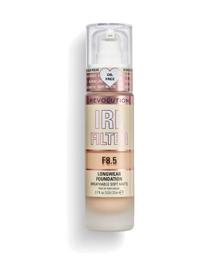 Buy Revolution IRL Filter Longwear Foundation F8.5 in Saudi Arabia