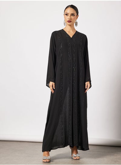 Buy Abaya With  Hand Sewn Embellishments in Saudi Arabia