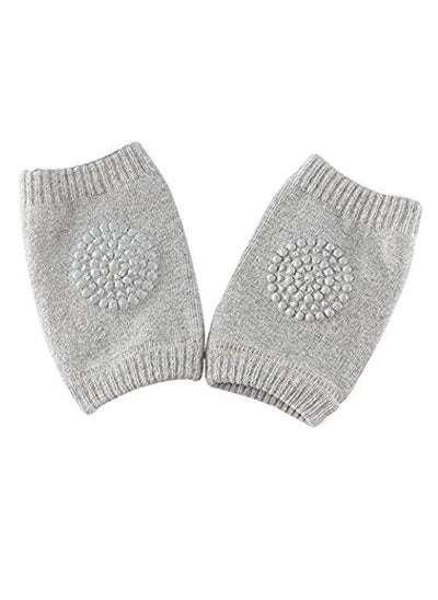 Buy Baby Crawling Anti-slip Knee Protector - Grey in Saudi Arabia