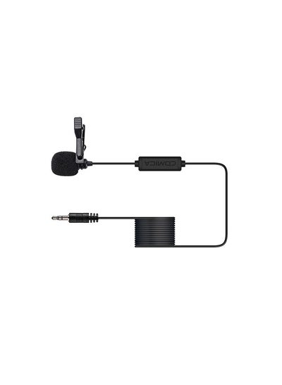 Buy Comica CVM-V01CP Omnidirectional Lavalier Microphone 6m for camera or UX in Egypt