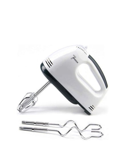 Buy Electric Hand Blender Mixer Hand-held Egg Beater 7-Speed Mixer Immersion Blender with 4 Stainless Steel Stirrer Cream Cake Mixers Tool in Egypt