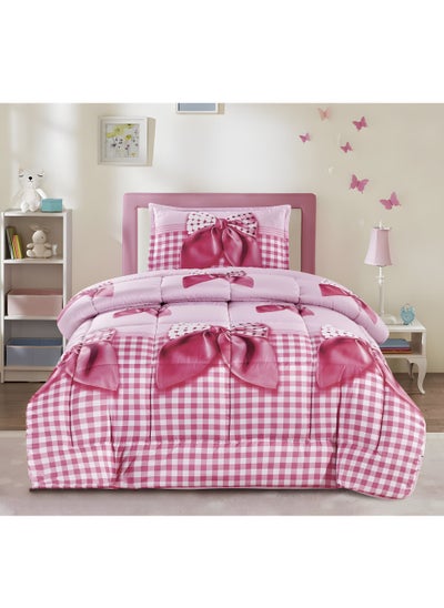 Buy Elevate Kids' Bedrooms with our Reversible Cartoons Printed 3-Piece Comforter Set in Saudi Arabia