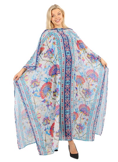 Buy Chiffon Cover up - printed in UAE