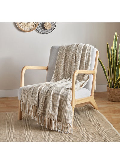 Buy Jutopia Orama Chenille Throw 170 x 130 cm in UAE