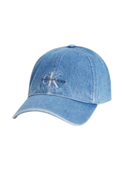 Buy Women's Demin Cap - Cotton, Blue in UAE