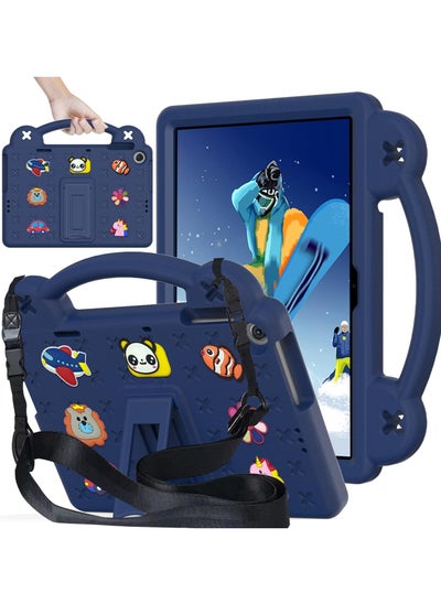 Buy Case Compatible with Honor Pad X8 10.1" 2022 /Honor Pad X8 Lite/Huawei MatePad SE 10.1" 2022/MatePad T10s 10.1"/MatePad T10 9.7"/Enjoy Tablet 2 10.1", Handle/Shoulder Strap, Navy Blue in UAE