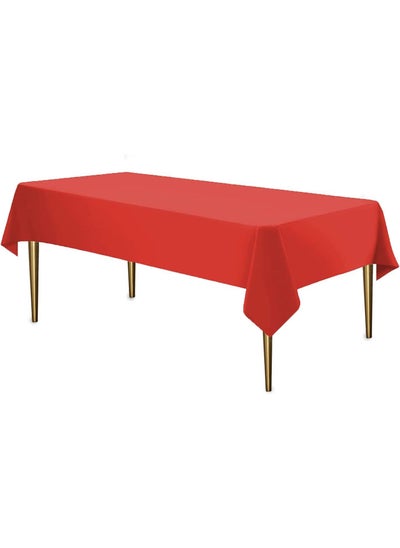 Buy Thickened Festive Picnic Tablecloth Red in Saudi Arabia