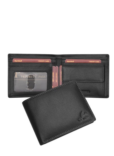 Buy Maddison Men's Black Genuine Leather Wallet in UAE