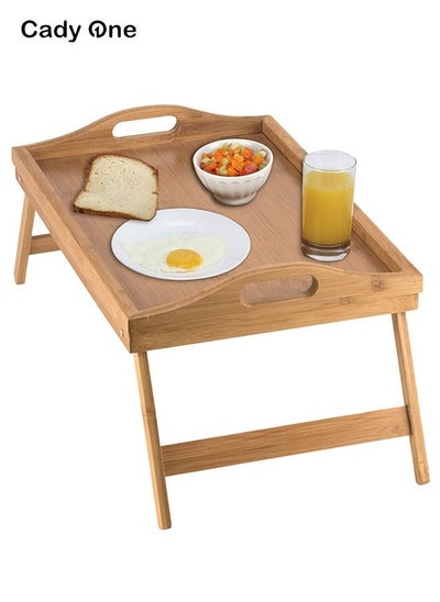 Buy Bed Tray Table With Folding Legs in Saudi Arabia