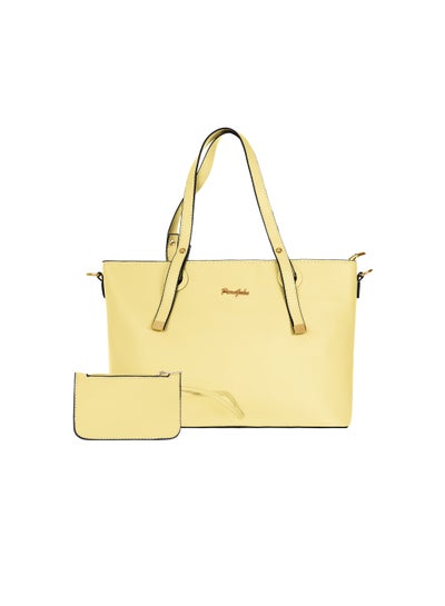 اشتري Bella Tote Solid Fashionable Ladies Top-handle Bags Handbags for women Shoulder Crossbody bag في الامارات