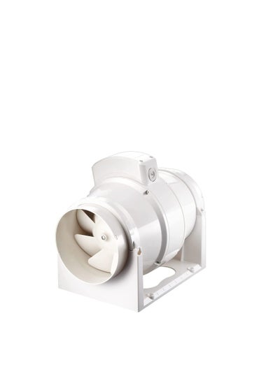 Buy Circular Inline Exhaust Fan Low Noise Duct Fan for Bathroom Kitchen Ventilation in UAE