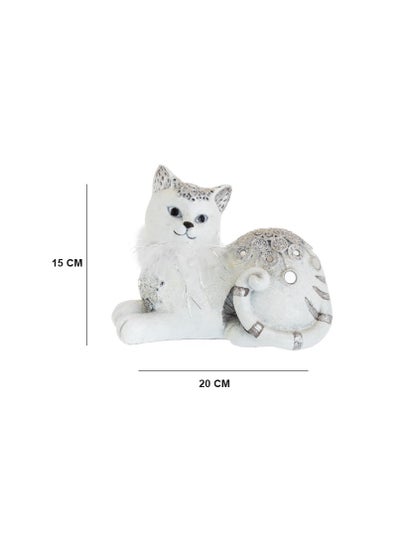 Buy A beautiful and elegant little cat decorative figurine in Saudi Arabia