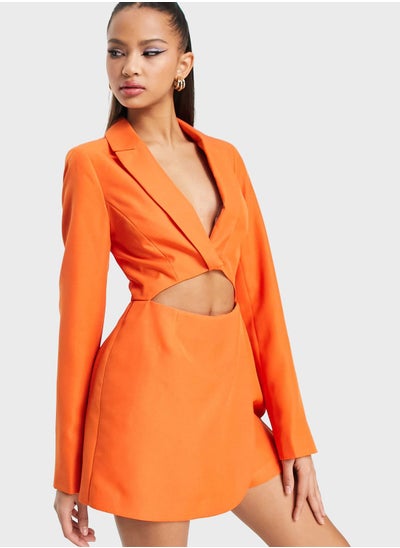 Buy Cut Out Mini Blazer Dress in Saudi Arabia