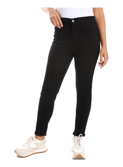 اشتري Women's skinny pants, special sizes - Black في مصر