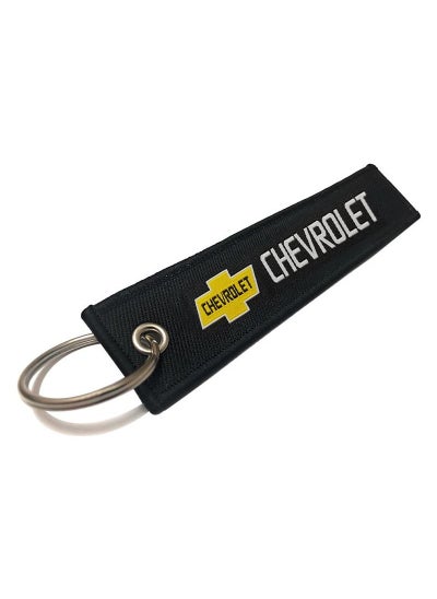 اشتري CHEVROLET Car Key Chain, Home Keychain, Premium Type Fabric Strap Keychain في السعودية