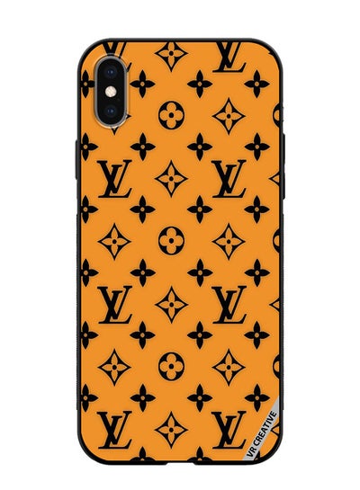 اشتري Protective Case Cover For Apple iPhone X/XS Cute Louis Vuitton Design Multicolour في الامارات