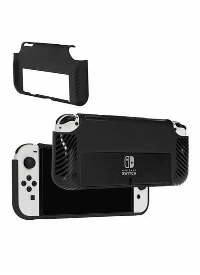 Buy Protective Case for Nintendo Switch OLED, Soft TPU Slim Anti-Slip Grip Cover in UAE