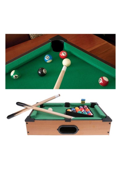 اشتري Mini billiard table Pool Set Children Tabletop Ball Game 21pcs Miniature Billiard Set For Kids Adults في الامارات