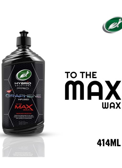 Buy Turtle Wax Hybrid Solutions Pro Graphene Infused Max Wax 414ml - Professional Grade Car Protection in Saudi Arabia