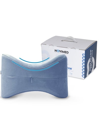 Buy NOVIMED Orthopedic Memory Foam Knee Pillow for Sleeping in UAE