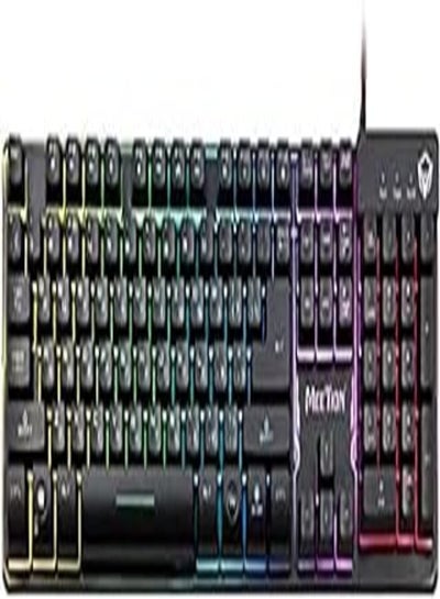 Buy Meetion K9300 - Colorful Rainbow Backlit Gaming Keyboard - Black in Egypt