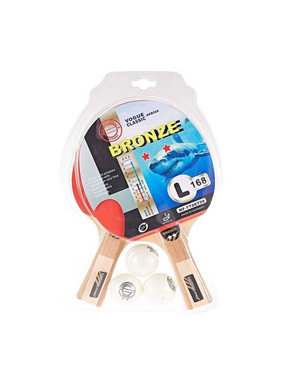 Buy Shark Table Tennis Racket Set | Multi-Color Design in UAE