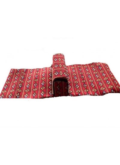 اشتري Red Najdi floor mat with shelter for trips and camping في السعودية