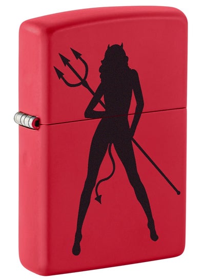 Ci406832 233 Devil Women Red Matte Windproof Lighter price in UAE ...