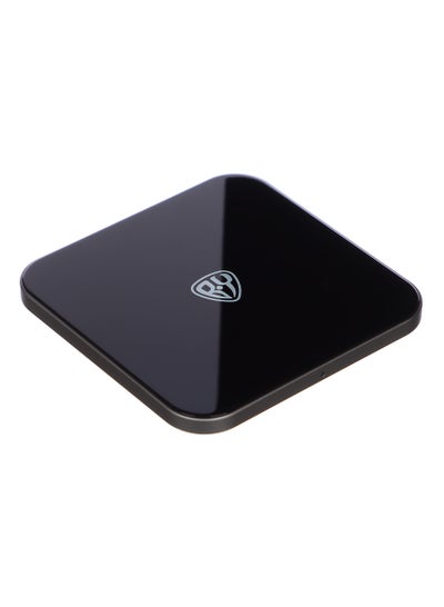Buy 15W QI Wireless Charger Glass Surface and Metal Body (Wall Charger Adapter Not Included) in UAE