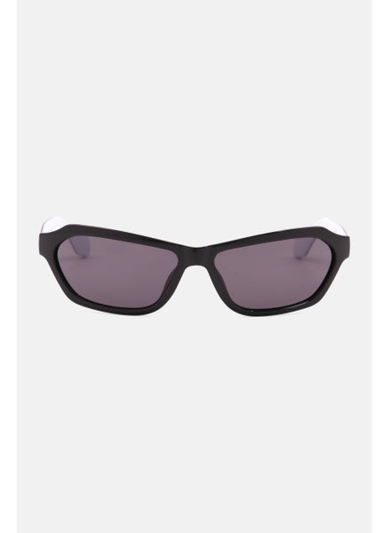 اشتري Men OR0014 Sport Sunglasses, Black/White في الامارات