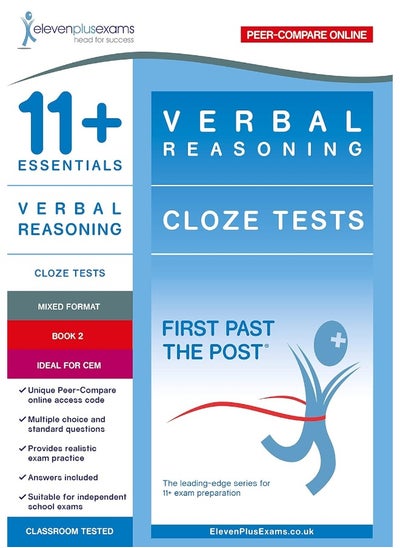 Buy 11+ Essentials Verbal Reasoning: Cloze Tests Book 2 in UAE